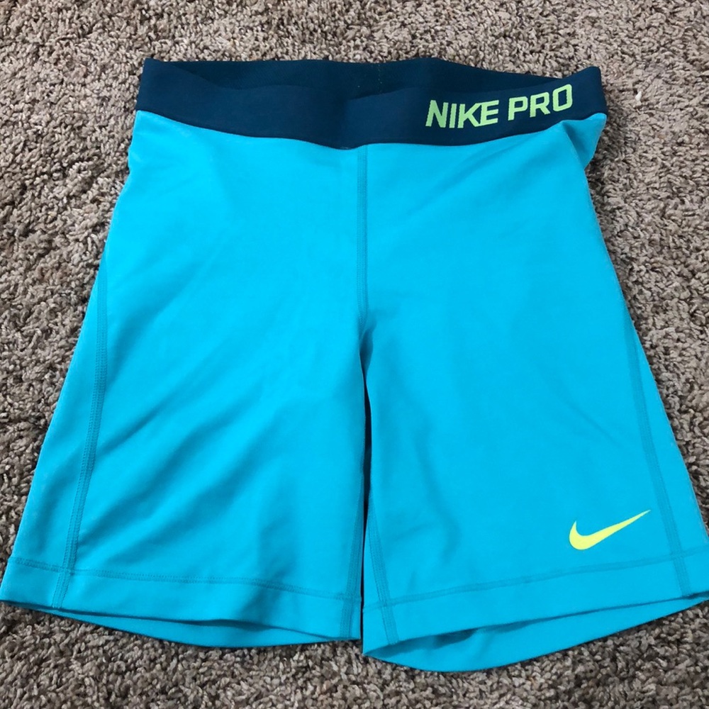 Nike pro spandex shorts